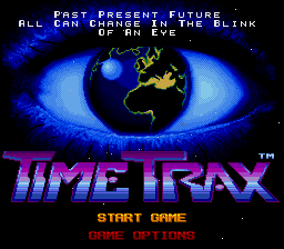 Time Trax Title Screen